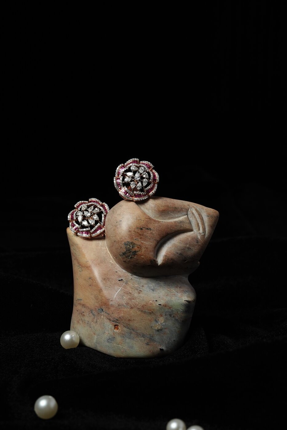 Diamond earrings